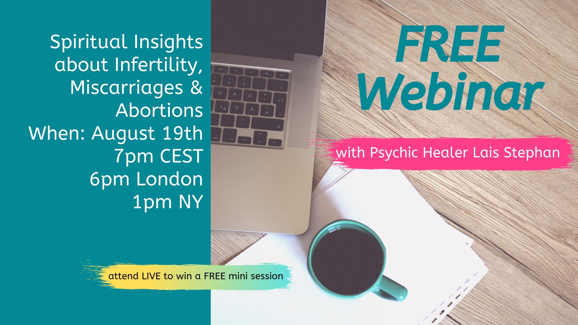 FREE Webinar Fertility, miscarriages and abortions