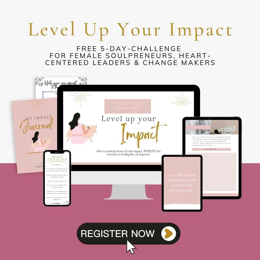 Level Up Your Impact as a female soulpreneur