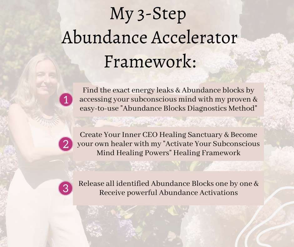 3 step abundance accelerator framework
