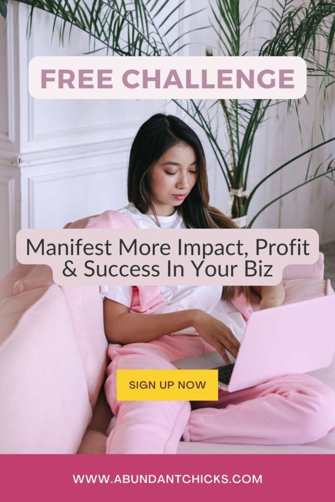 manifest more impact, profit & success in your business