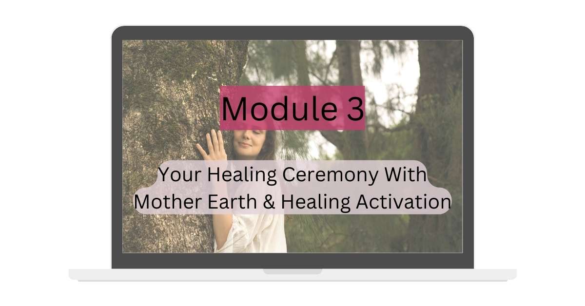 your healing ceremony with mother earth and healing activations